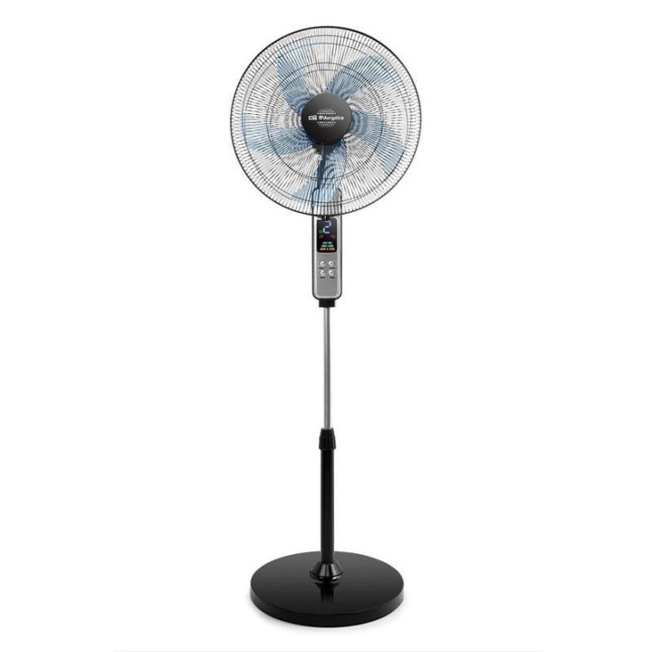 Orbegozo SF 0346 Ventilador de Pie con Mando 45cm Negro