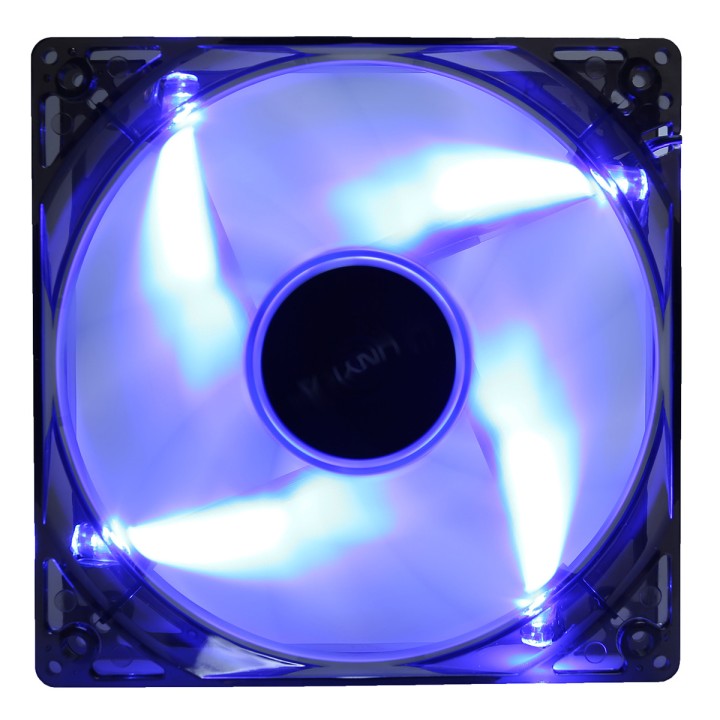Ventilador UNYKA 120mm LED Azul/Transparente (51791)