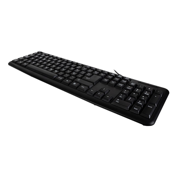 Teclado+Ratón UNYKA USB 1200dpi OEM Negro (50535)