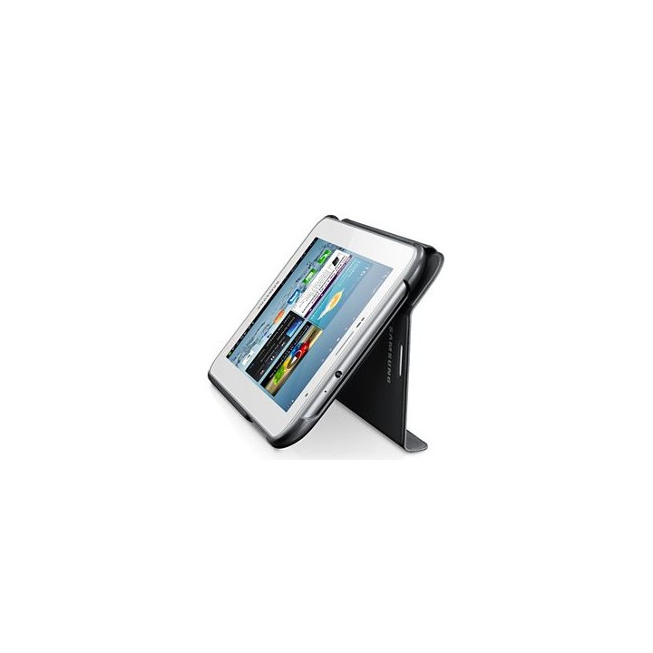 Funda Samsung 7" Cuero Folio Tab 2 Gris(EFC-1G5SGECSTD)