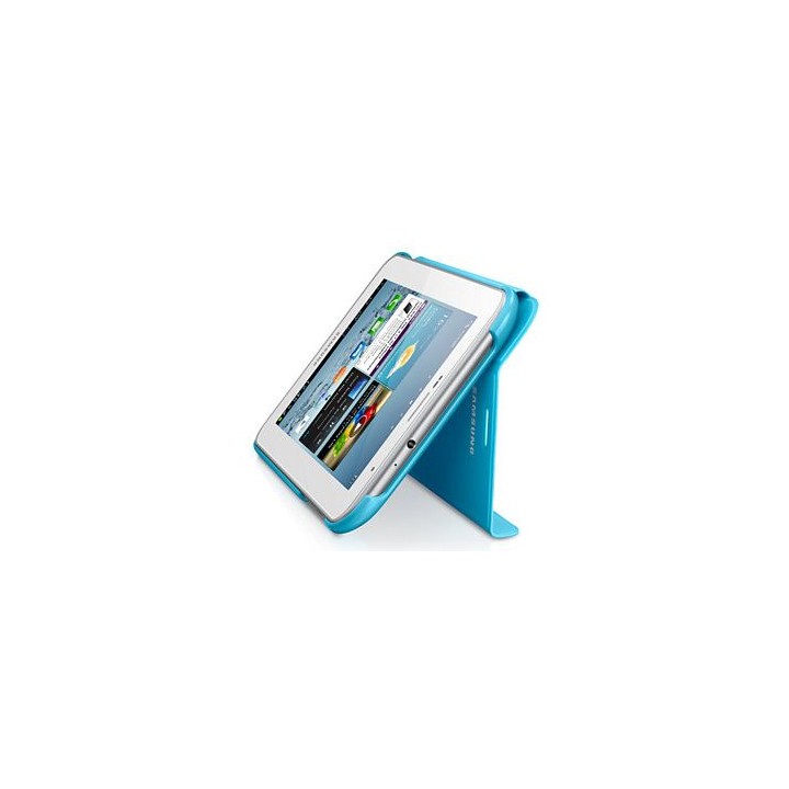 Funda Samsung 7" Polipiel Tab 2 Azul (EFC-1G5SLECSTD)