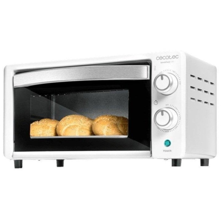 Cecotec Bake&Toast 1090 White Horno de Sobremesa 10L 1000W Blanco