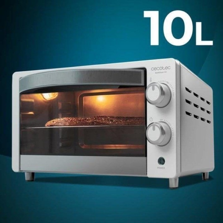 Cecotec Bake&Toast 1090 White Horno de Sobremesa 10L 1000W Blanco
