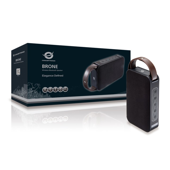 Altavoz CONCEPTRONIC 10W USB 3.5mm BT Negro (BRONE01B)