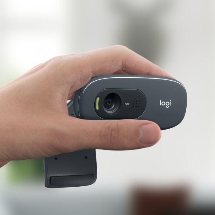 WebCam LOGITECH C270 HD USB Micro Negra (960-001063)