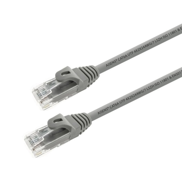 Aisens A145-0330 Cable de Red U/UTP Cat 6a 10m Gris