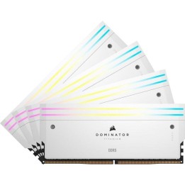 Corsair Dominator Titanium DDR5 6000MHz 64GB 4x16GB CL36 XMP Blanco