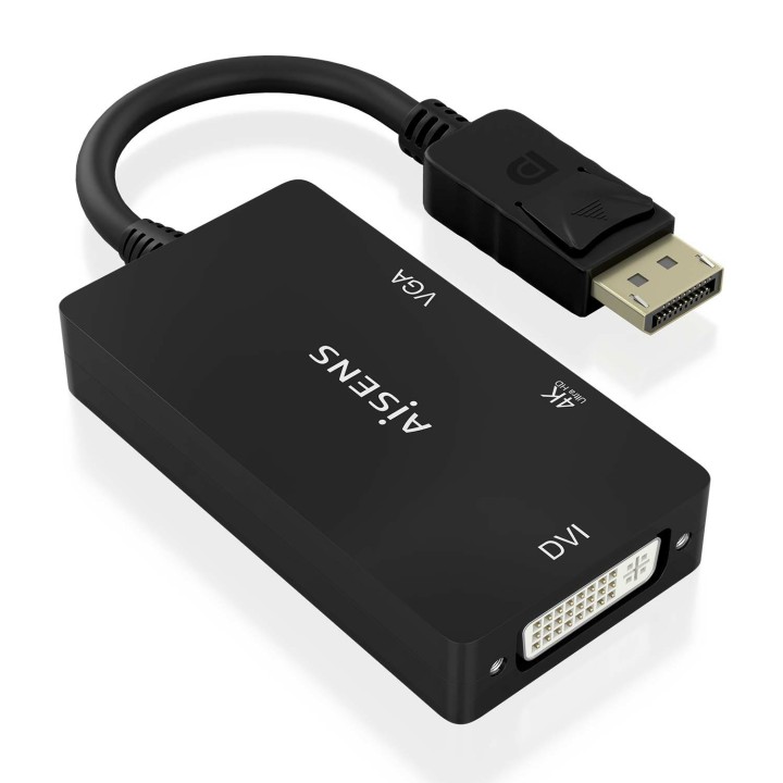 Cable AISENS DP/M a VGA/DVI/HDMI/H Negro (A125-0861)