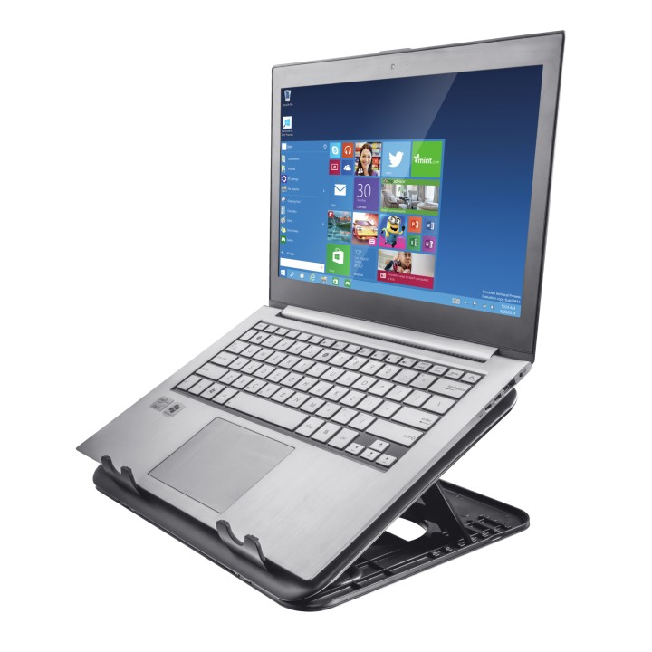 Soporte Trust Cyclone 16" USB 2.0 Negro (17866)