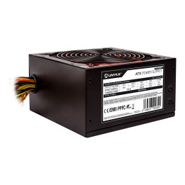 Fuente UNYKA ATX 550W 140mm Negra/Roja (UK210551)