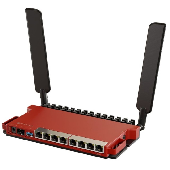 Mikrotik L009UiGS-2HaxD-IN Router WiFi 6 2.4GHz 8 Puertos Gigabit