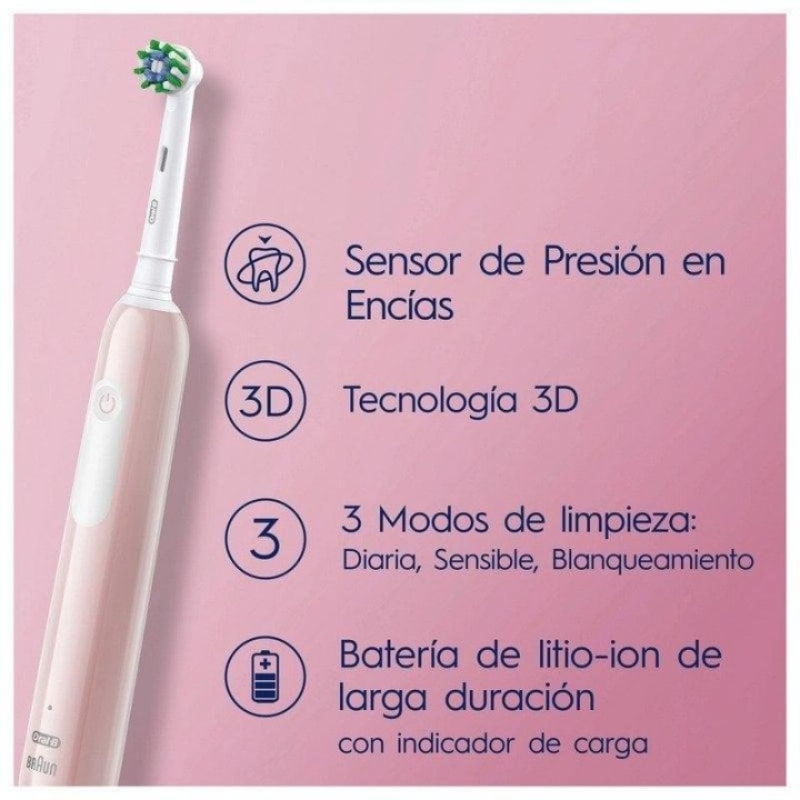 Oral-B Pro Series 1 Cepillo de Dientes Eléctrico Rosa
