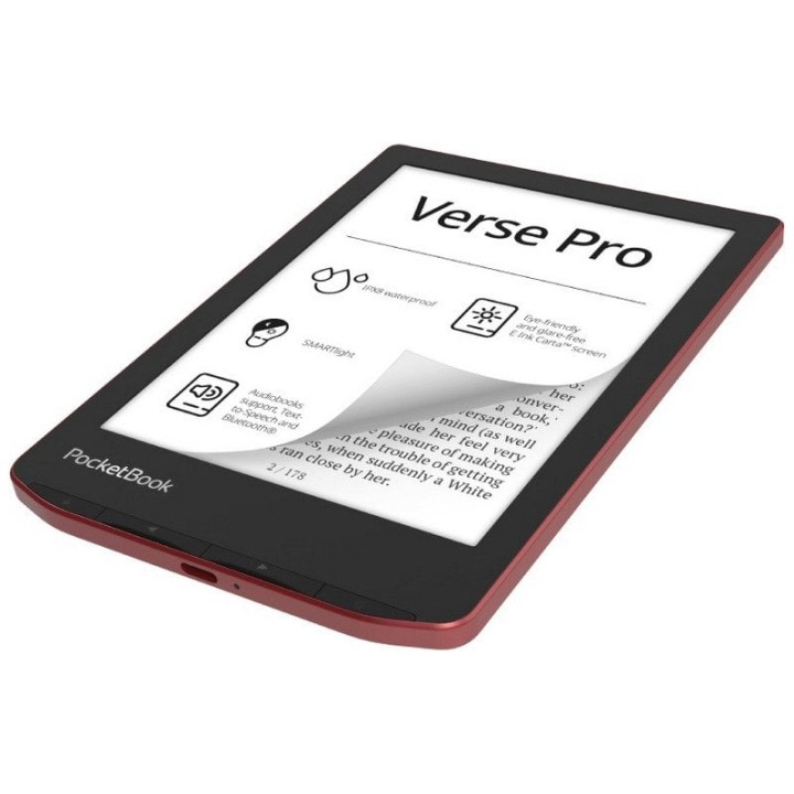 PocketBook Verse Pro Libro Electrónico 6" 16GB Rojo Pasión
