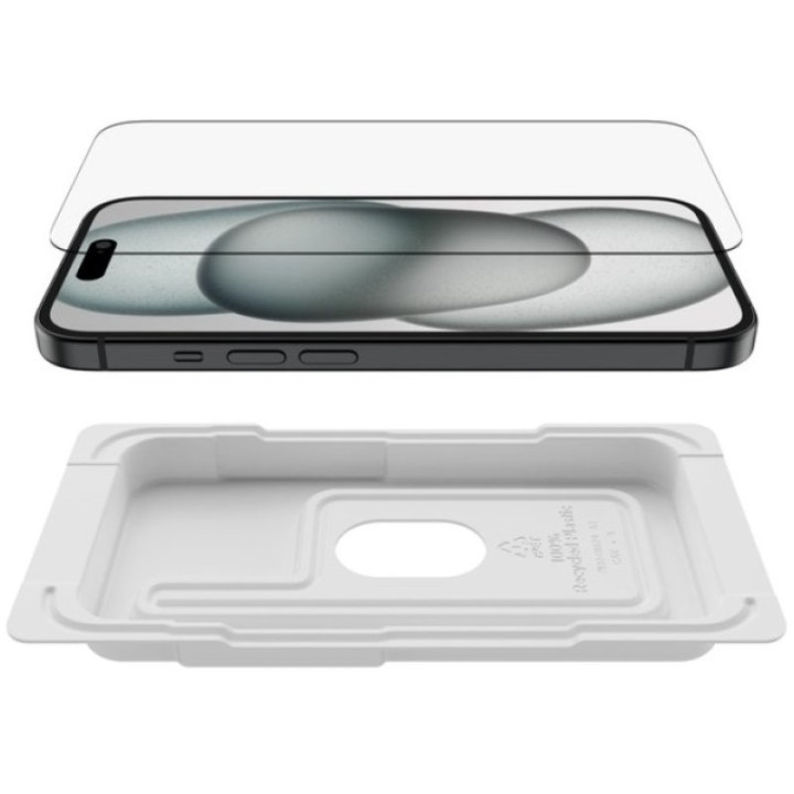Belkin Protector de pantalla UltraGlass 2 iPhone 15