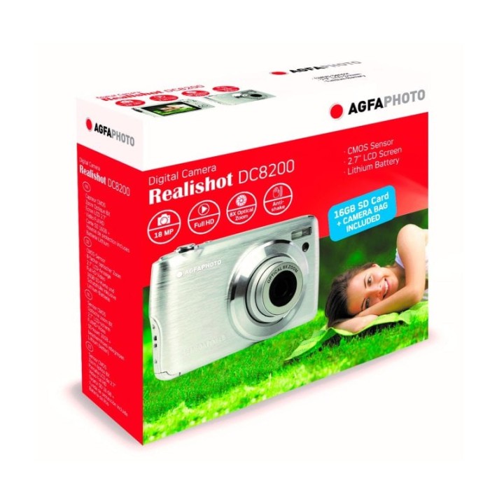 Agfaphoto DC8200 Cámara Compacta Digital Plata