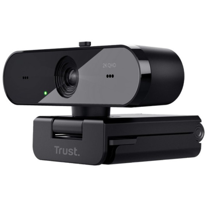 Trust TW-250 Webcam QHD con Enfoque Automático Negra