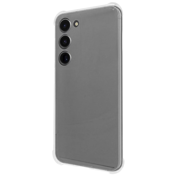 PcCom Essential Funda Antishock Transparente Samsung Galaxy S23 Plus
