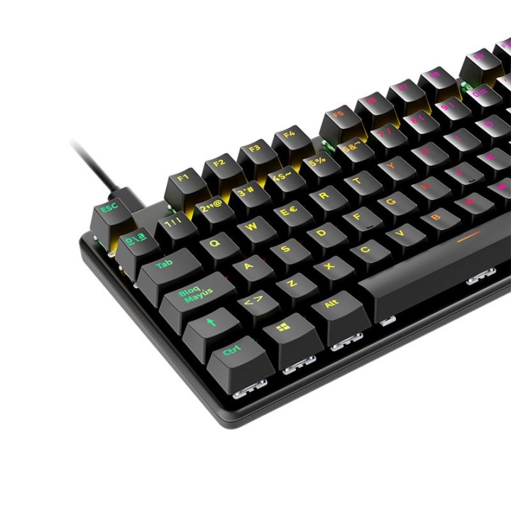 Newskill Serike V2 TKL Teclado Mecánico Gaming RGB Negro NewSwitch Red