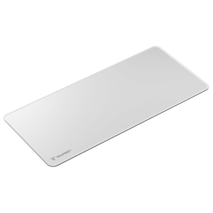 Tempest Mousepad 90x40cm 2mm Alfombrilla Gaming Extended Blanca