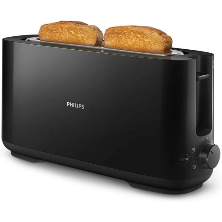 Philips Daily Collection HD2590/90 Tostadora 2 Rebanadas 1030W Negra