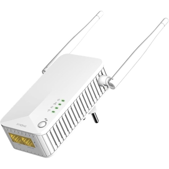 Strong Powerline WiFi V2 Pack de 2 Extensores Wifi 600 Mbit/s