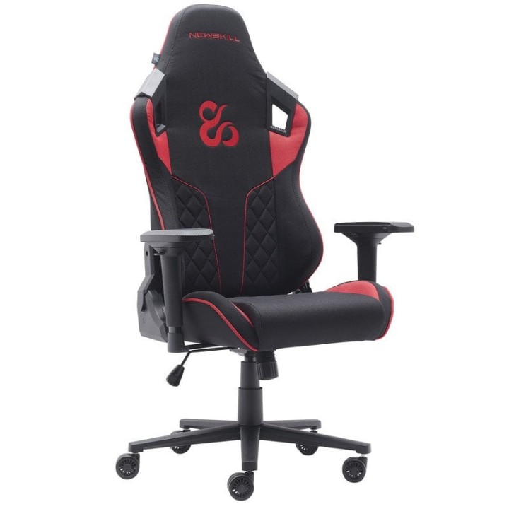 Newskill Takamikura V2 Silla Gaming Tela Transpirable Reclinable 180°con Reposabrazos 4D Roja