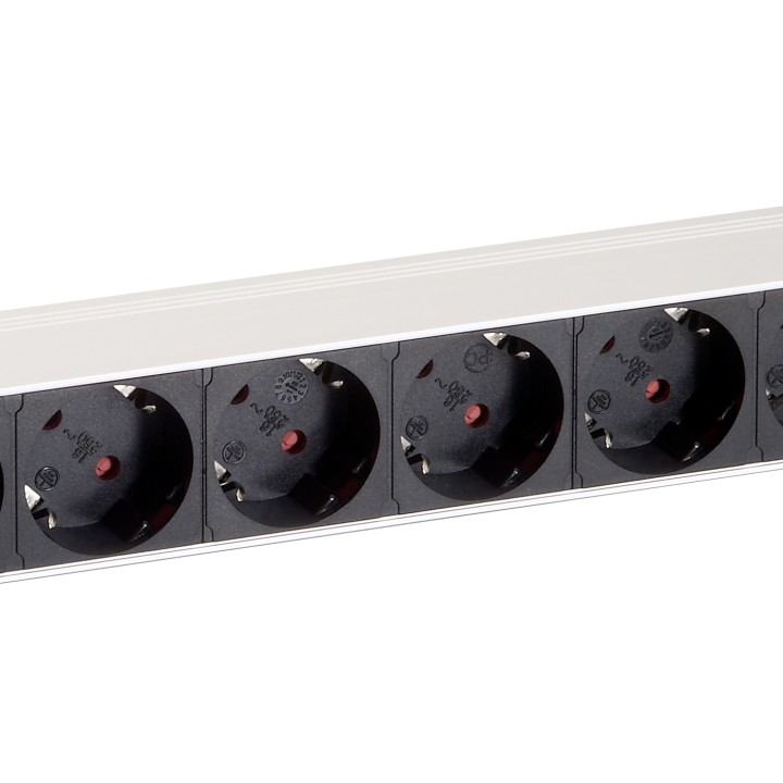 Regleta EQUIP 8xSchuko Interruptor Rack 1U (EQ333293)