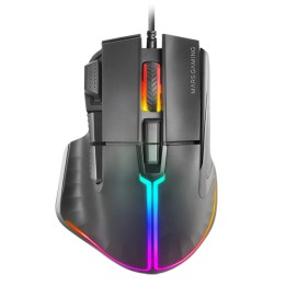 Ratón Mars Gaming Óptico RGB USB 12800dpi Negro (MMXT)