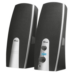 Altavoces Trust Mila 2.0 5W 3.5mm Negros (16697)