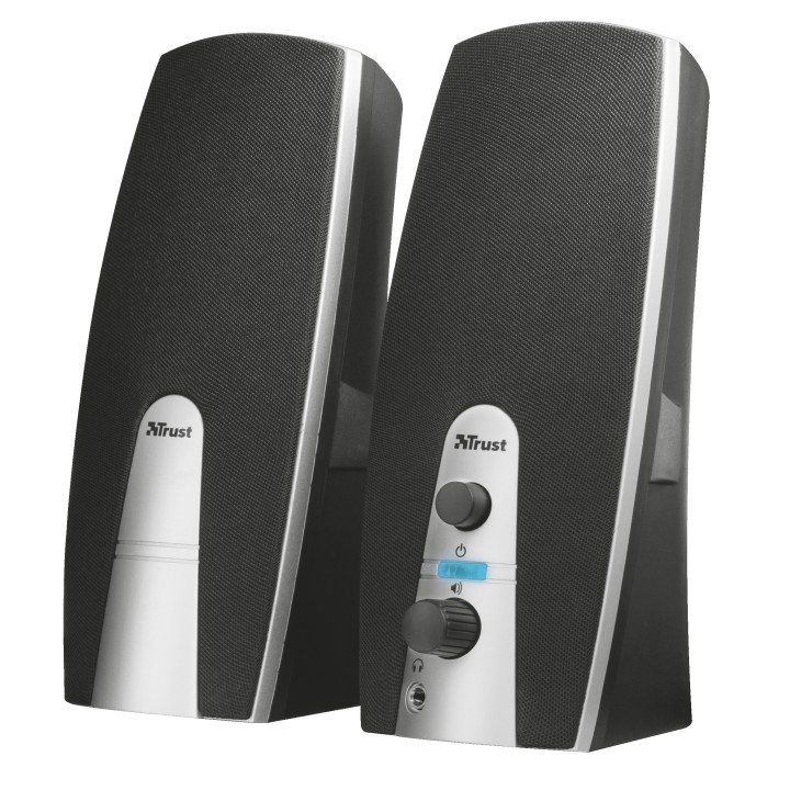 Altavoces Trust Mila 2.0 5W 3.5mm Negros (16697)