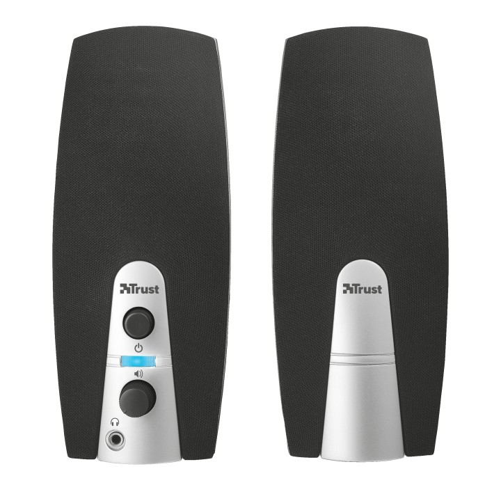 Altavoces Trust Mila 2.0 5W 3.5mm Negros (16697)