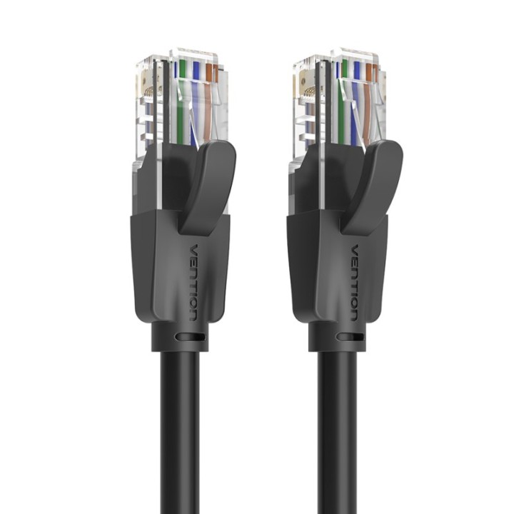 Vention Cable de Conexión Cat 6 UTP 3m Negro
