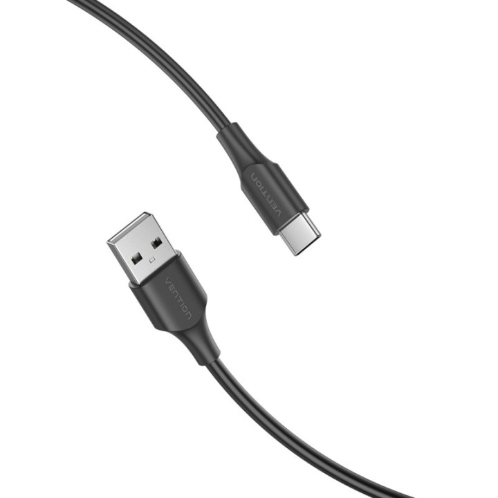 Vention Cable USB 2.0 a USB-C 25cm Negro