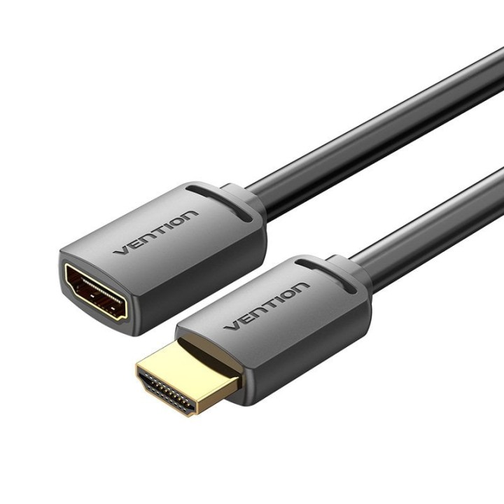 Vention Cable Alargador HDMI 4K Macho/Hembra 1m Negro