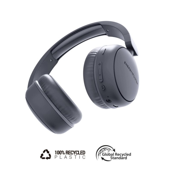 Energy Sistem Headtuner Auriculares Inalámbricos con Radio Fm Negros