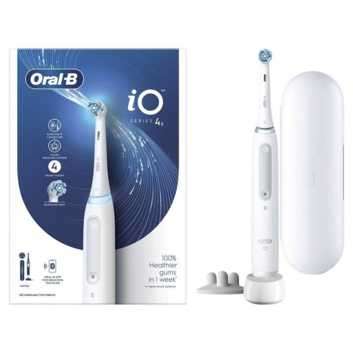 Oral-B iO 4 Cepillo de Dientes Eléctrico Blanco