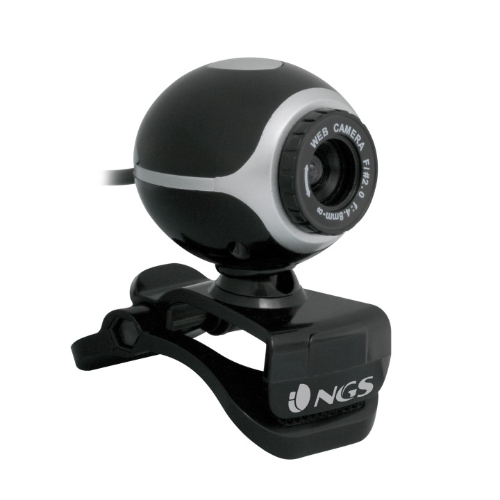 WebCam NGS FHD USB 2.0 Micro Negra/Plata (XPRESSCAM300)
