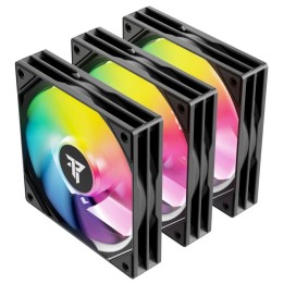 Tempest Fan 3x Pack 120mm con Controladora ARGB Black PWM