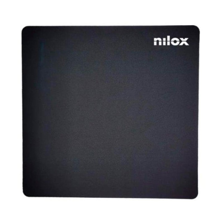 Alfombrilla para ratón Nilox NXMP011 24x24x2 cm Negra