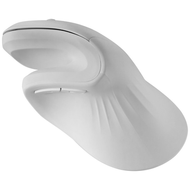 Mars Gaming MMW-ERGOPROW Ratón Inalámbrico Vertical 3200 DPI Receptor Inalámbrico 2.4GHz Blanco