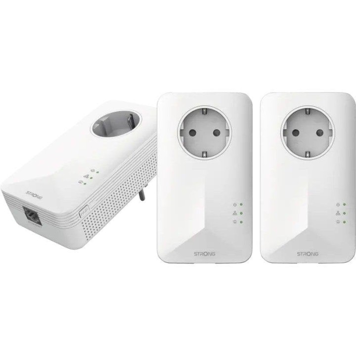 Strong Powerline 1000 Triple Pack PLC Gigabit