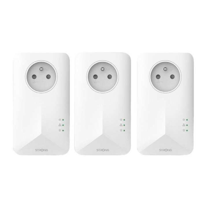 Strong Powerline 1000 Triple Pack PLC Gigabit