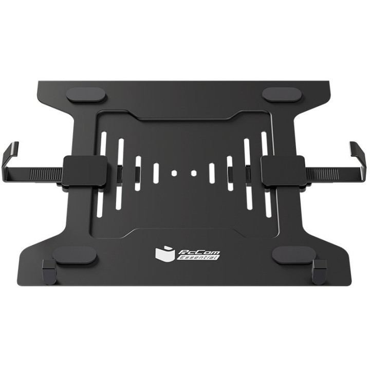 PcCom Essential Soporte Bandeja de Portátil Compatible VESA 75x75/100x100 Negro