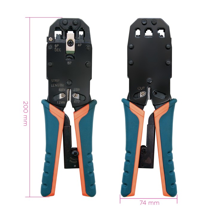 Crimpadora Nanocable RJ10-RJ11-RJ12-RJ45 (10.31.0102)