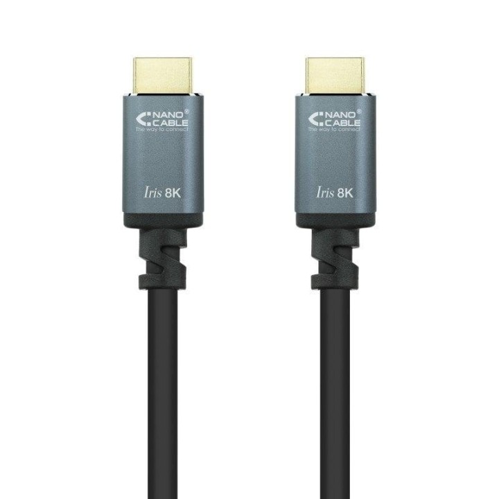 Cable HDMI 2.1 IRIS 8K Nanocable 5m Negro