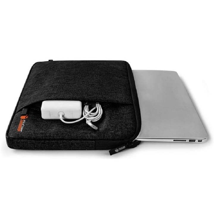 PcCom Essential Funda con Bolsillo Negra para Portátil 14"