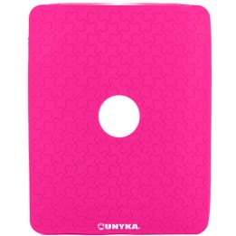 Funda Unyka 9.7" Gel/Silicona iPad Rosa (50421)