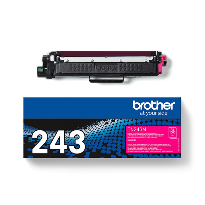 Toner BROTHER Laser Magenta 1000 páginas (TN-243M)