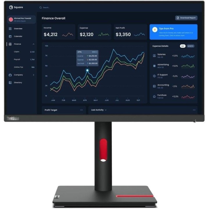 Lenovo T22i-30 21.5" LED IPS FullHD