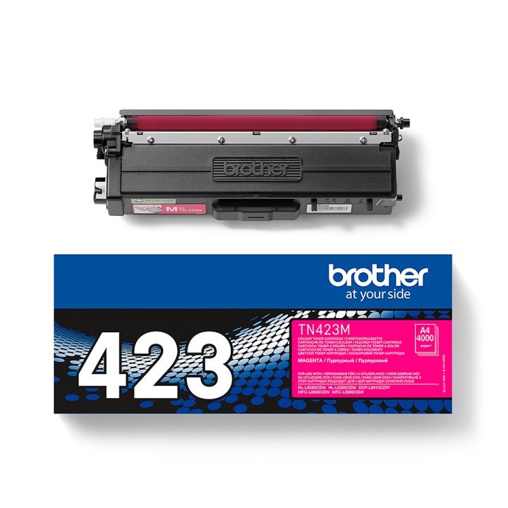 Toner BROTHER Laser Magenta 4000 páginas (TN-423M)